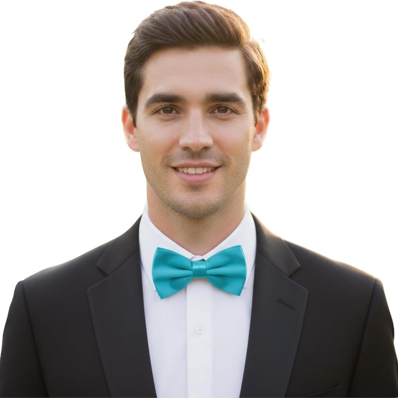 DIBI Adjustable Classic Pretied Bow Tie for Men, Women, and Boys - Men's Bowtie for Wedding, Costume Party and Formal Events - Image 2